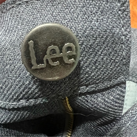 Vintage LEE Riders Gray Polyester Boot JEANS Deadstock USA Made Size 34x34 - Picture 5 of 10